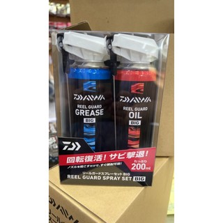 Daiwa 新款 Reel Guard BIG OIL Spray 200ml 捲線器保養油 Grease Oil