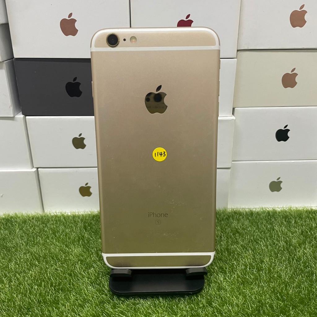 【瑕疵請看內文】Apple iPhone 6s plus 128G 5.5吋 金色 備用機 板橋瘋回收 可自取 1143