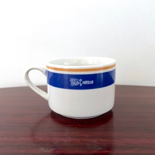 二手 雀巢陶瓷咖啡杯 小茶杯 馬克杯 陶瓷杯 小杯子 可愛 茶杯 白色