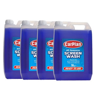 CarPlan卡派爾 Screen Wash 預混式雨刷水(5L) 4入組