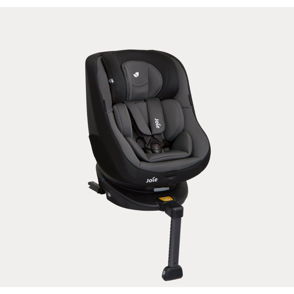 【Joie】Spin360 Isofix 0-4歲全方位汽座 (黑)-預購4月中到貨