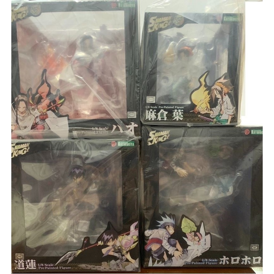 壽屋 通靈王 通靈童子1/8 ARTFX J 全新未拆 麻倉葉 阿葉 道連 葉王 轟隆轟隆 PVC