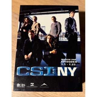 CSI NY 犯罪現場：紐約 第一季 正版DVD