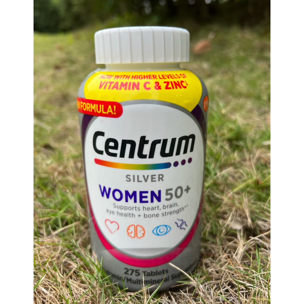 美國 Centrum 銀寶善存 綜合維他命 女性 50+ 275錠