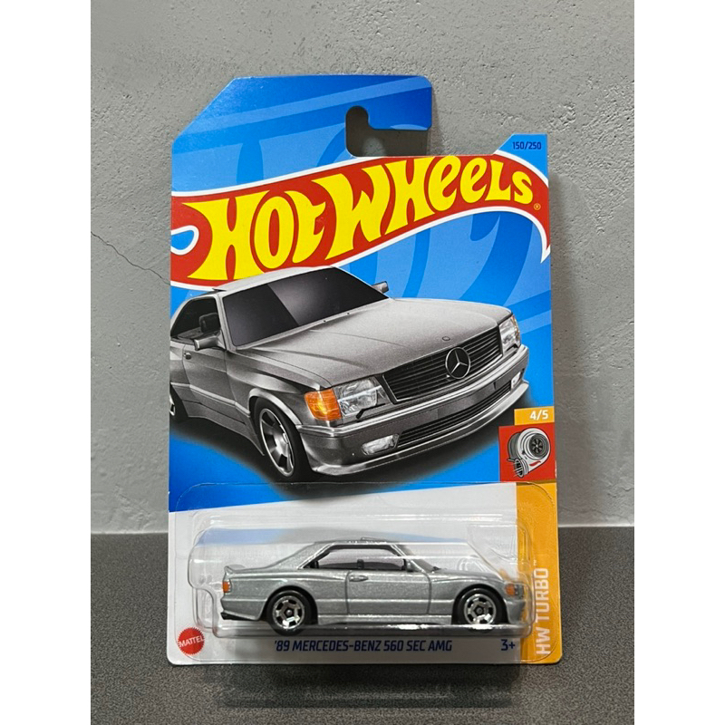 《熱門車款》 Hot Wheels 風火輪 Mercedes Benz 560 SEC AMG 賓士 HW Turbo