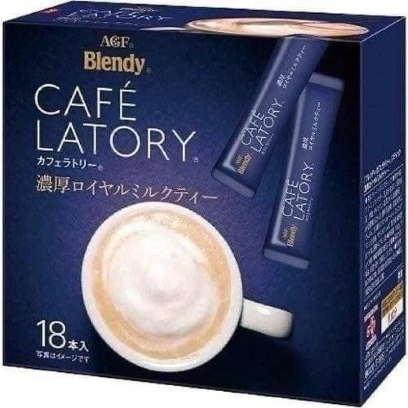 日本代購AGF皇家濃厚奶茶 18入