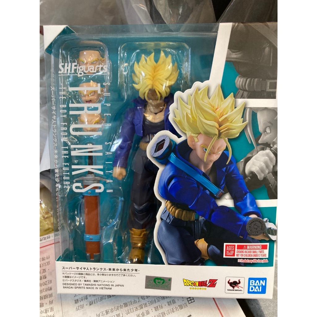 全新現貨 萬代 再版 S.H.Figuarts SHF 七龍珠Z 超級賽亞人 特南克斯 未來特南克斯 來自未來的少年