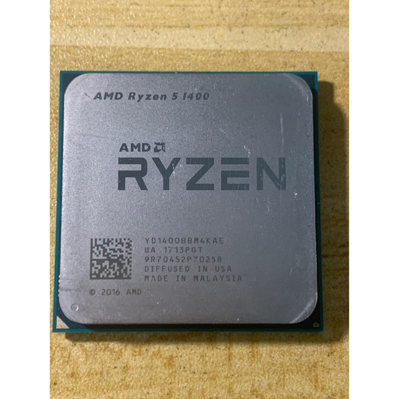 AMD Ryzen 5 1400 AM4 CPU R5 1400