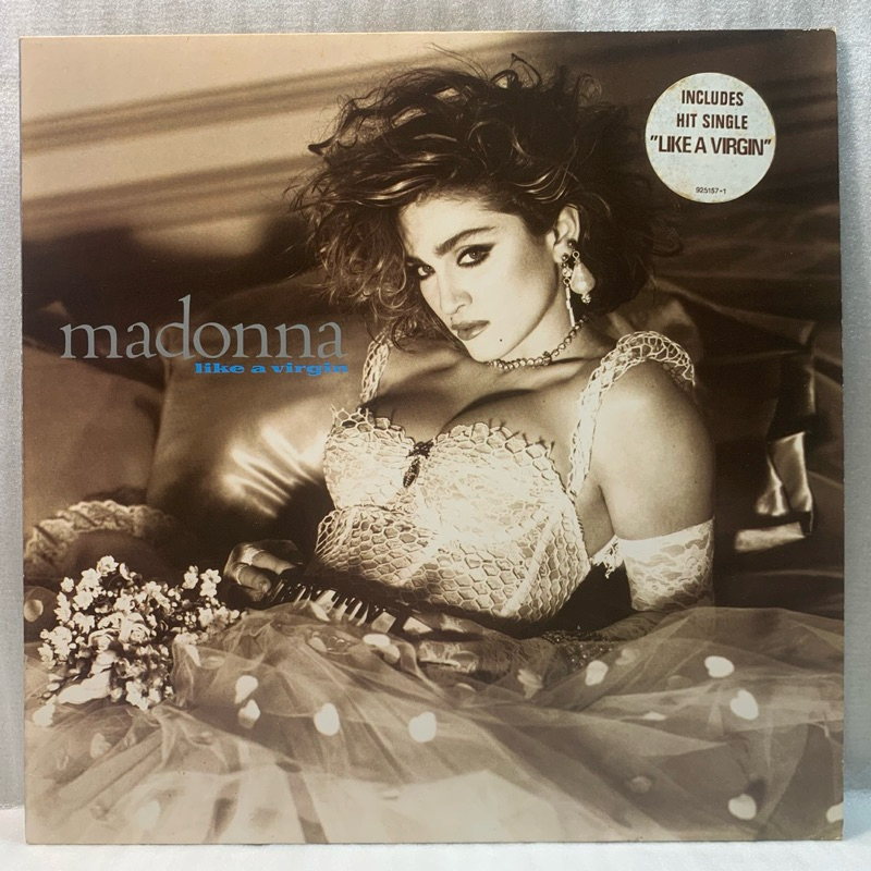 跨世紀流行音樂女皇-瑪丹娜-宛如處女 LP二手專輯（美國高音質母盤德壓歐版）Madonna Like A Virgin