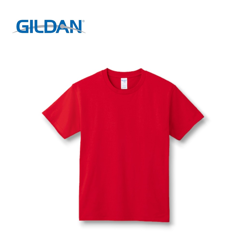 【衣服家】吉爾登GILDAN 76000系列 短袖 上衣 棉T 素T  T恤  寬鬆 圓領  亞規 柔棉 中性 紅色