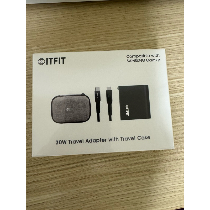 ✌️全新未拆封 台灣原廠公司貨 SAMSUNG ITFIT 原廠 30W 旅行充電組 Type C/A+雙Type C線