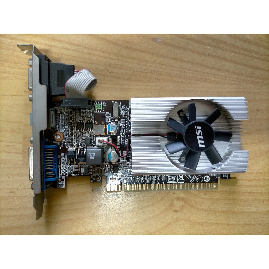 E.PCI-E顯示卡- 微星N210-MD1G/D3 (MS-V229) DDR3 64bit HDMI 直購價100