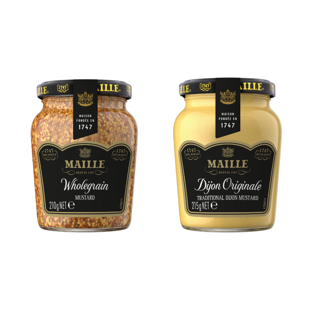 【起司小賣】法國 MAILLE 魅雅 狄戎芥末醬 215G / 芥末籽醬 210G 芥末醬 DIJON 法式芥末醬