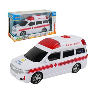 (現貨開發票)ST台灣配音中型白色救護車(救護車聲音)(品質佳超會跑)【888便利購】