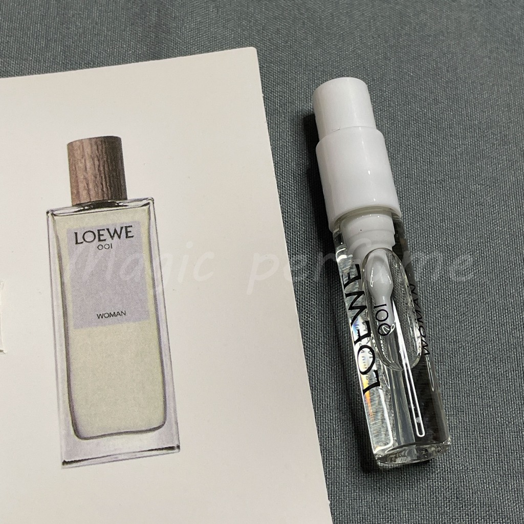 羅意威 001女士（事後清晨女士）Loewe 001 Woman EDT -2ml香水樣品試用裝 香氛噴霧 約會香水