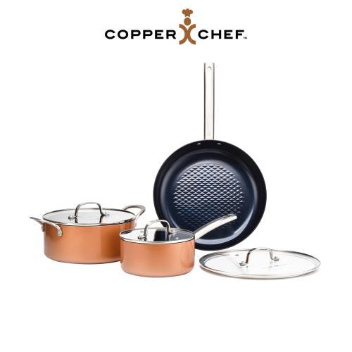 美國COPPER CHEF黑鑽不沾鍋年終組