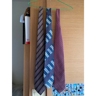 (三條一起賣) 復古蠶絲紳士領帶/日本紗織紳士領帶/幾何方塊紳士領帶
