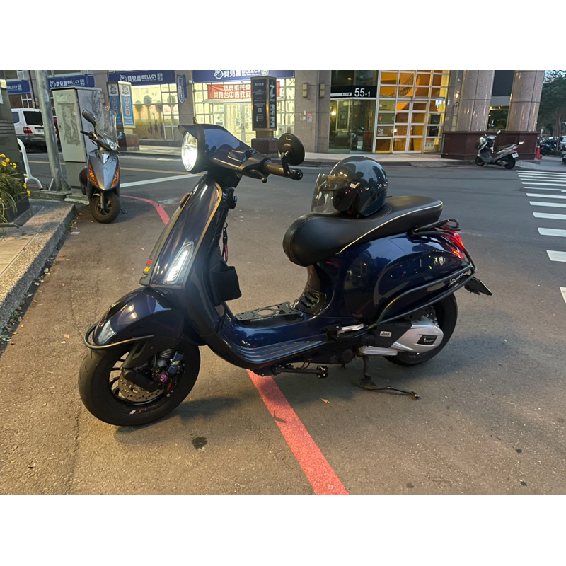 台中 Vespa PMV 春天125 iget 2020年 自售 黑化 星空藍 Vespa Primavera