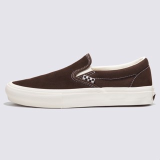 [unclev1966] Vans Skate Slip-On 褐色 咖啡 麂皮 滑板鞋 懶人鞋 男女款