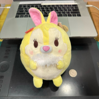 夾娃娃機夾到 迪士尼 ufufy 6吋 小鹿斑比 黃色 兔子 bunny 邦尼 填充 玩具 絨毛 娃娃 布偶 玩偶