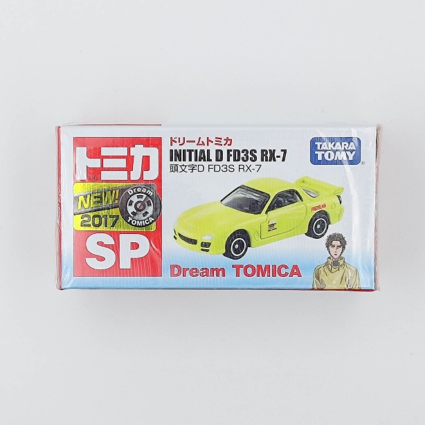 ★豬仔小舖★ 全新未拆 Tomica 頭文字D FD3S RX-7/SP/Initial D/新車貼