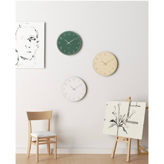預購 韓國banana studio 靜音時鐘 無聲時鐘 掛鐘 時鐘 手繪 線條 靜音 無聲