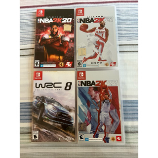 NS Switch NBA 2K中文版 WRC8 賽車 遊戲片 二手出清