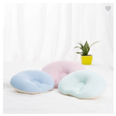DollBao逗寶 全新 air cossi 超透氣抗菌天絲3D嬰兒枕(輕盈粉)