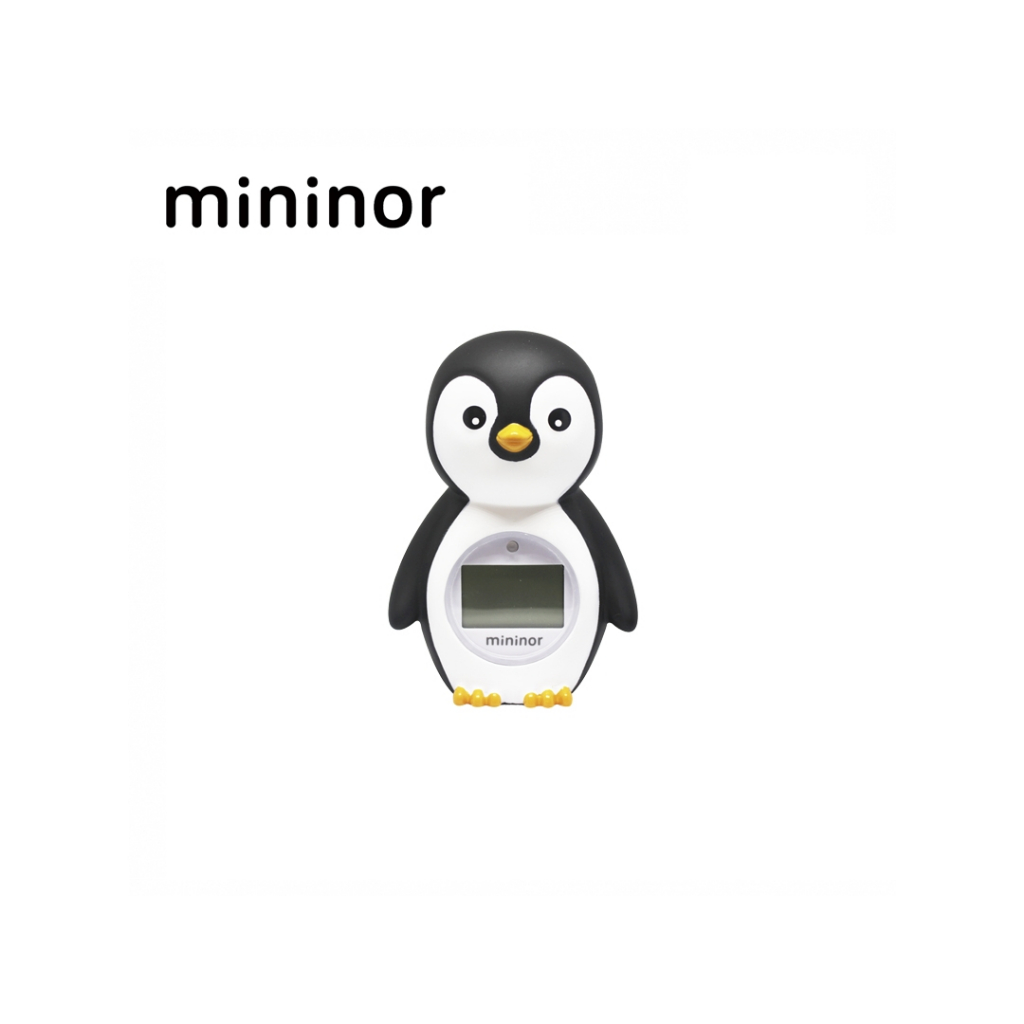 台灣總代理【丹麥mininor】企鵝溫度計（常溫下可使用）