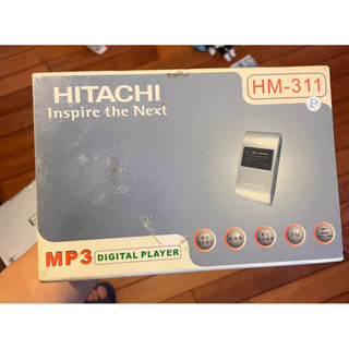 [山姆玩具城]HITACHI 日立 HM-311 全新未拆封mp3 日立多功能數位隨身聽 512MB 香檳粉