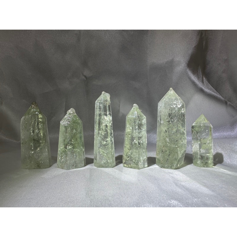 遇見～水晶柱 綠水晶 天然水晶 綠水晶柱
