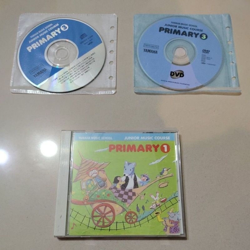 二手YAMAHA/ primary/幼一剩CD/幼三有CD DVD