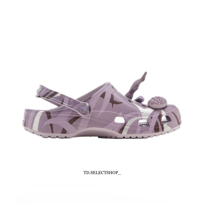 【T.D.】CLOT x Crocs 卡駱馳 荊棘款 紫 208700-5PS