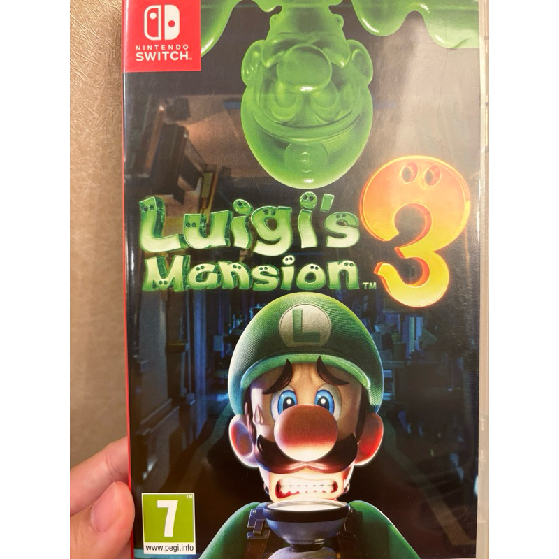 《二手商品》Switch 路易吉洋樓3 繁體中文 Luigi's Mansion 3
