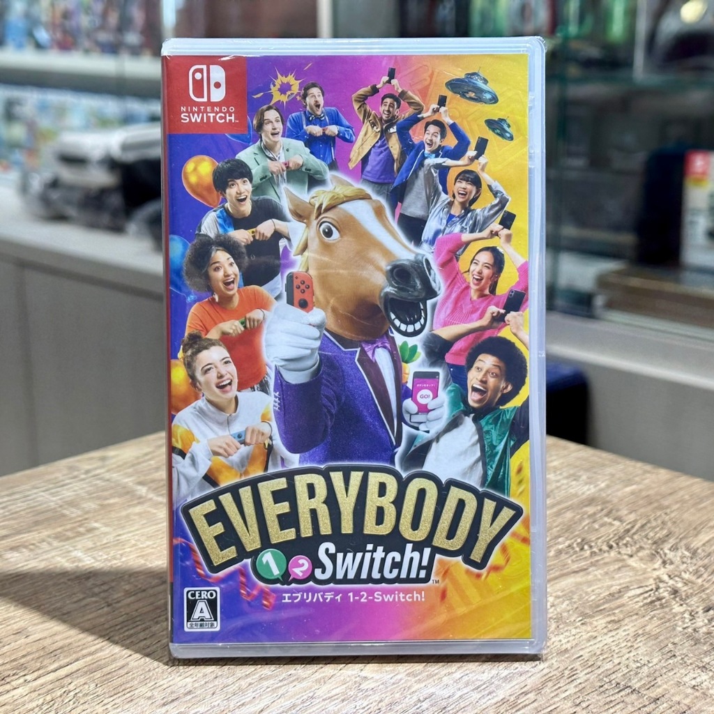 【四葉草電玩】24小時內出貨 日版有中文 EVERYBODY 12 Switch 多人派對遊戲 12Switch 1-2