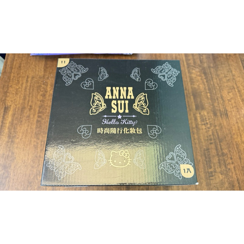 Anna Sui&amp;Hello Kitty時尚隨行化妝包