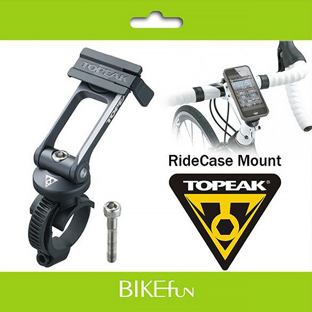 日本Topeak RideCase Mount 手機轉接 座通用款 brompton搭配B-Mount也可使用&gt;拜訪單車