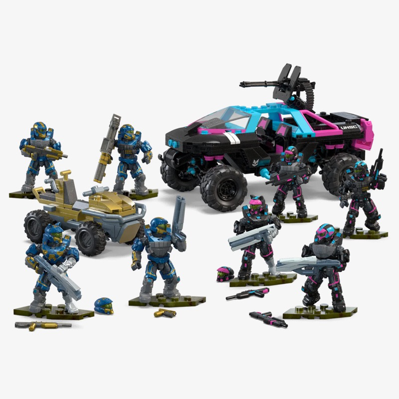 限定版 全新 現貨 MEGA CONSTRUX HALO 最後一戰 多人混亂對戰 LEGO 相容 積木