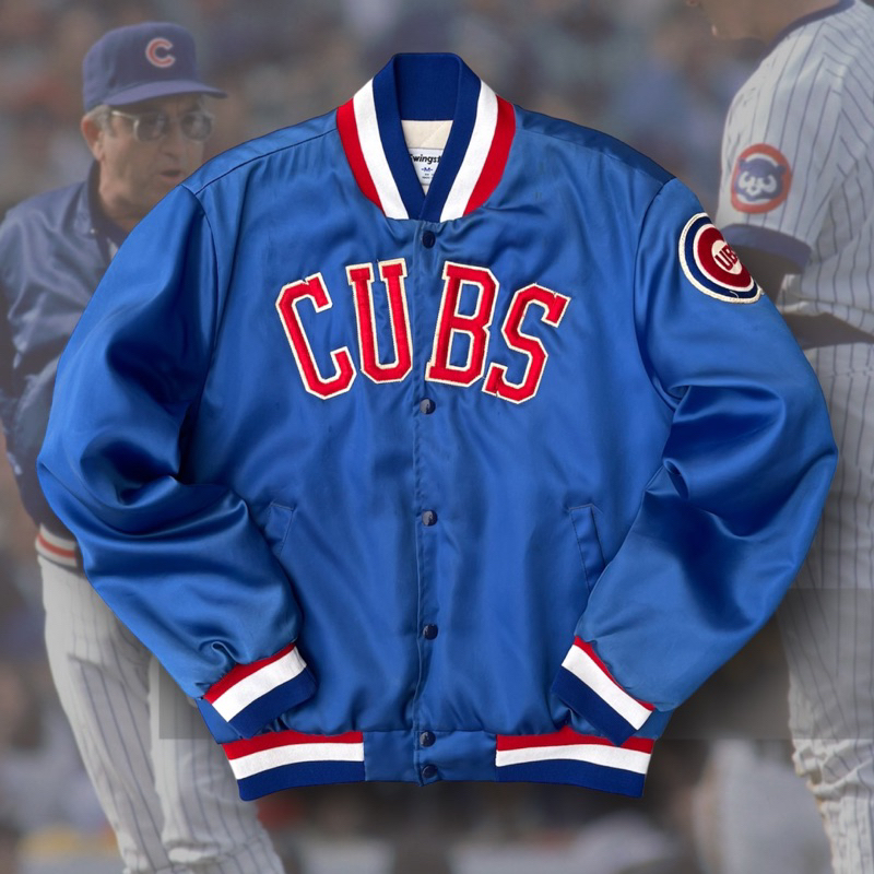 Chicago Cubs 80’s Jacket 🐻 Swingster 芝加哥小熊 美製 MLB 教練棒球外套 古著