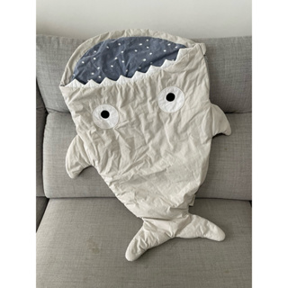 BabyBites 鯊魚咬一口 西班牙設計-純棉嬰幼兒多功能睡袋 露營睡袋