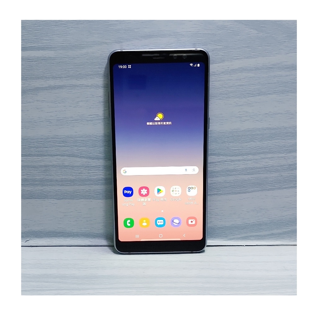 (現貨)灰色 三星 SAMSUNG Galaxy A8+(2018) 6吋 6G/64G 雙卡雙待 二手機 備用機