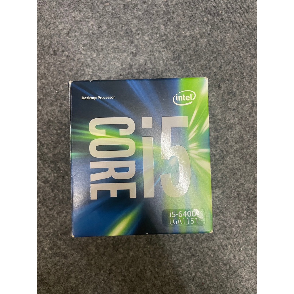 Intel® Core™ i5-6400 CPU 有盒 風扇全新未使用