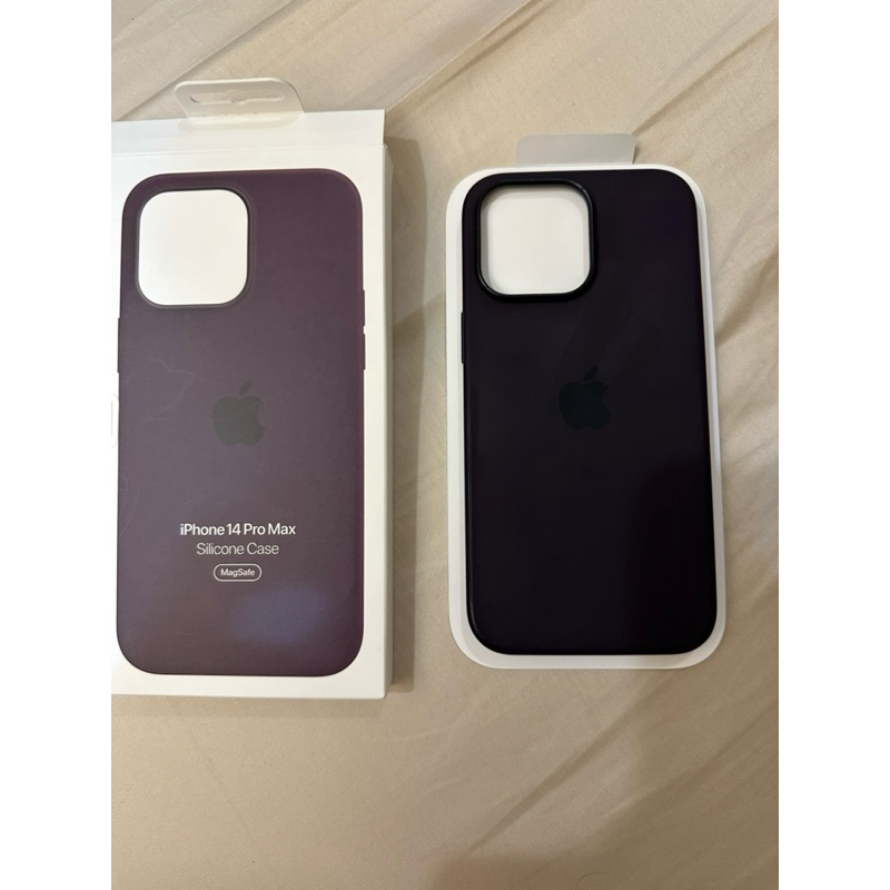 「二手」原廠 IPhone 14 Pro Max莓紫色 手機殼
