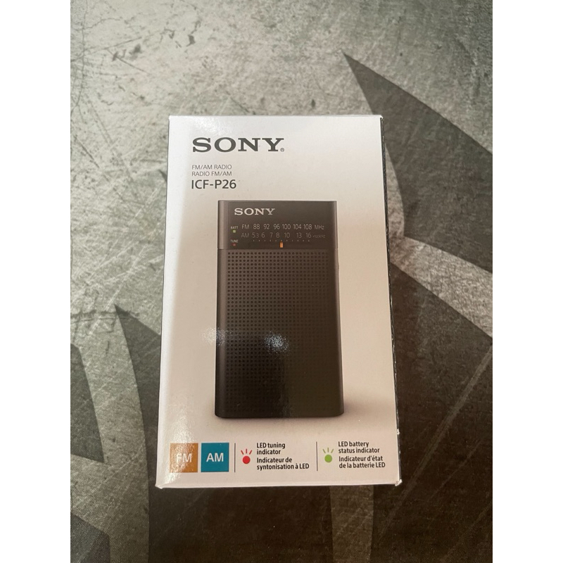 SONY 收音機 ICF-P26