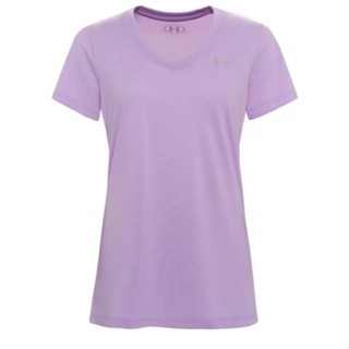 【goose鵝妹莉卡】Under Armour 女V領短袖運動上衣 透氣款