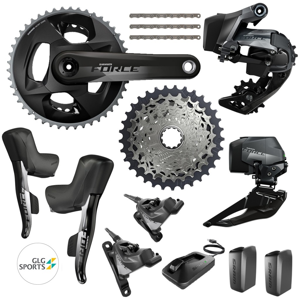 SRAM Force AXS eTap 全套 2x12 速公路車油壓碟煞 電變 大全套 24速 速聯 電子變速 24 速