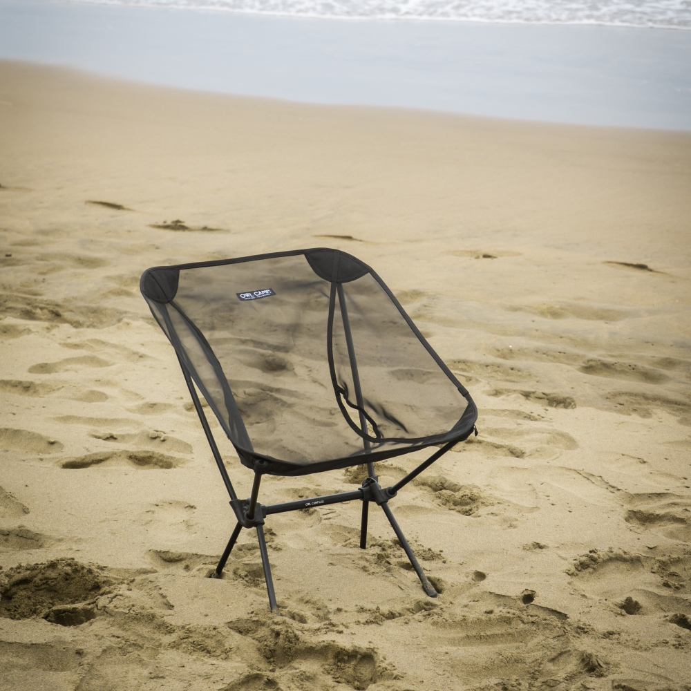 【OWL CAMP】玻璃紗標準椅 露營椅 折疊椅 摺疊椅 戶外椅 椅子