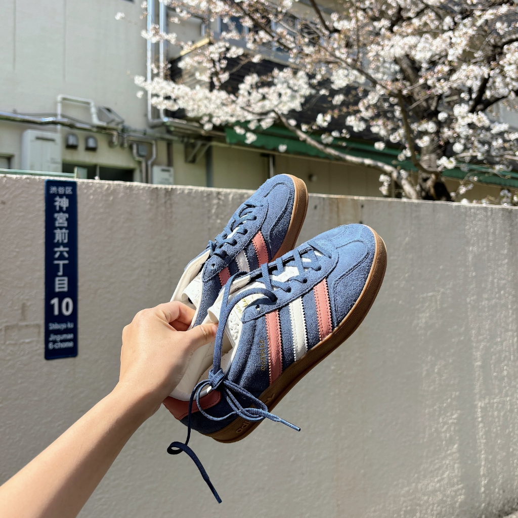 新款🔺Adidas Originals Gazelle Indoor 日本新發售 迷霧藍灰 麂皮 德訓鞋 IG1640