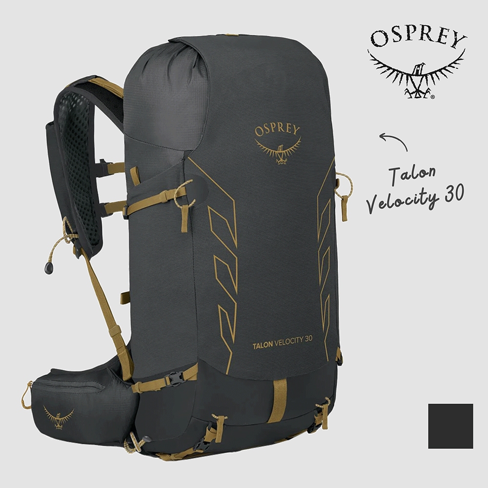 【Osprey 美國】Talon Velocity 30 越野背包 男｜野跑背包 越野跑步疾行 中短程健行後背包