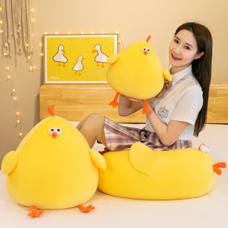 ［24小時出貨］🔥Q軟墩墩雞🐔靠枕咕咕雞抱枕小雞🐤公仔可愛絨毛娃娃40cm65cm